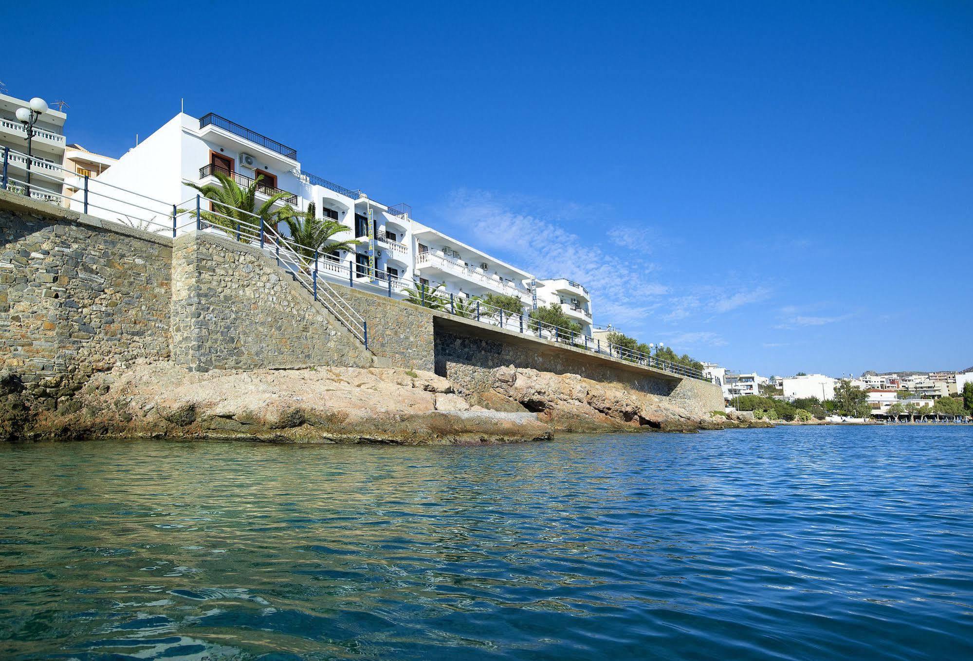 Victoria Hotel Ágios Nikolaos Exterior foto